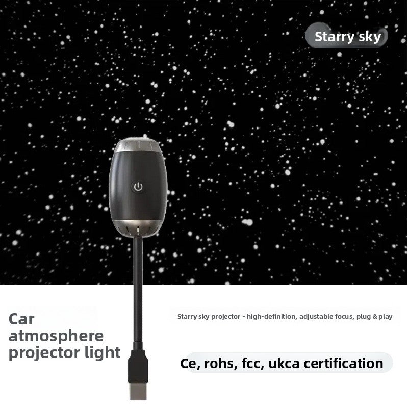 USB Car Starry Sky Projection Atmosphere Light
