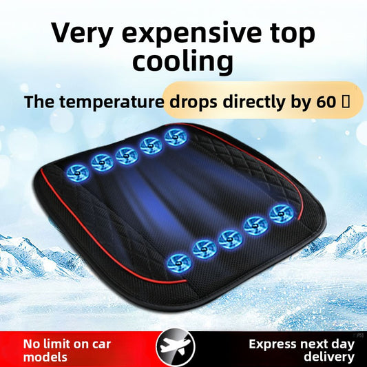 USB Car Ventilated Cooling Seat Cushion with Fans