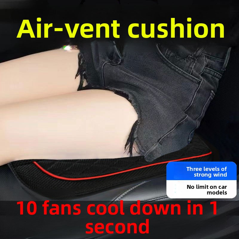 USB Car Ventilated Cooling Seat Cushion with Fans
