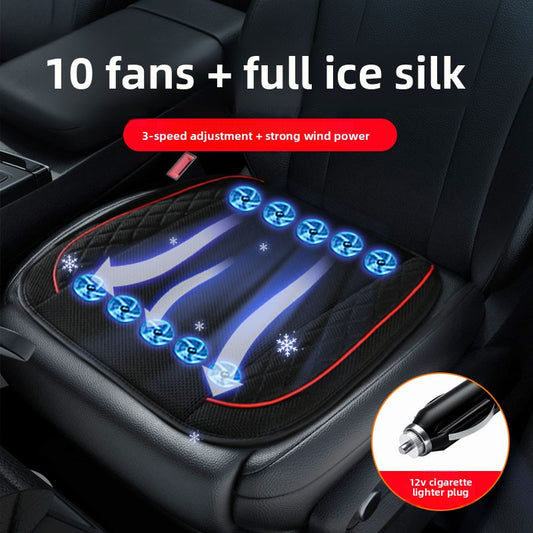 USB Car Ventilated Cooling Seat Cushion with Fans