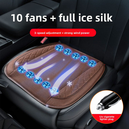 USB Car Ventilated Cooling Seat Cushion with Fans