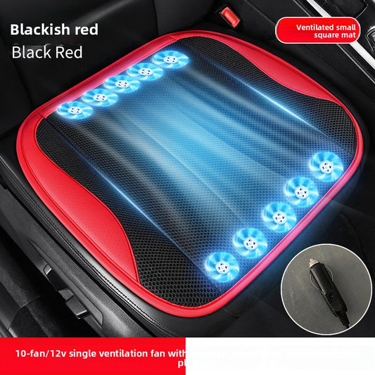 USB Car Ventilated Seat Cushion with Fan