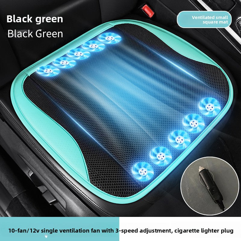 USB Car Ventilated Seat Cushion with Fan