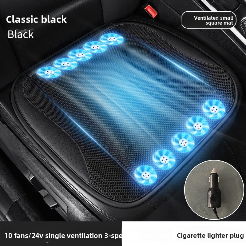 USB Car Ventilated Seat Cushion with Fan