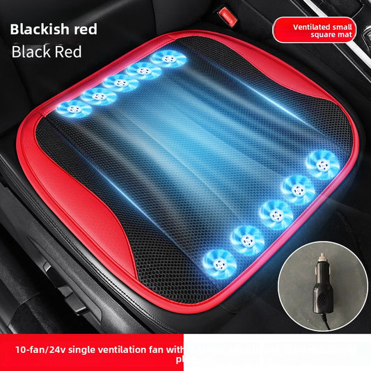 USB Car Ventilated Seat Cushion with Fan