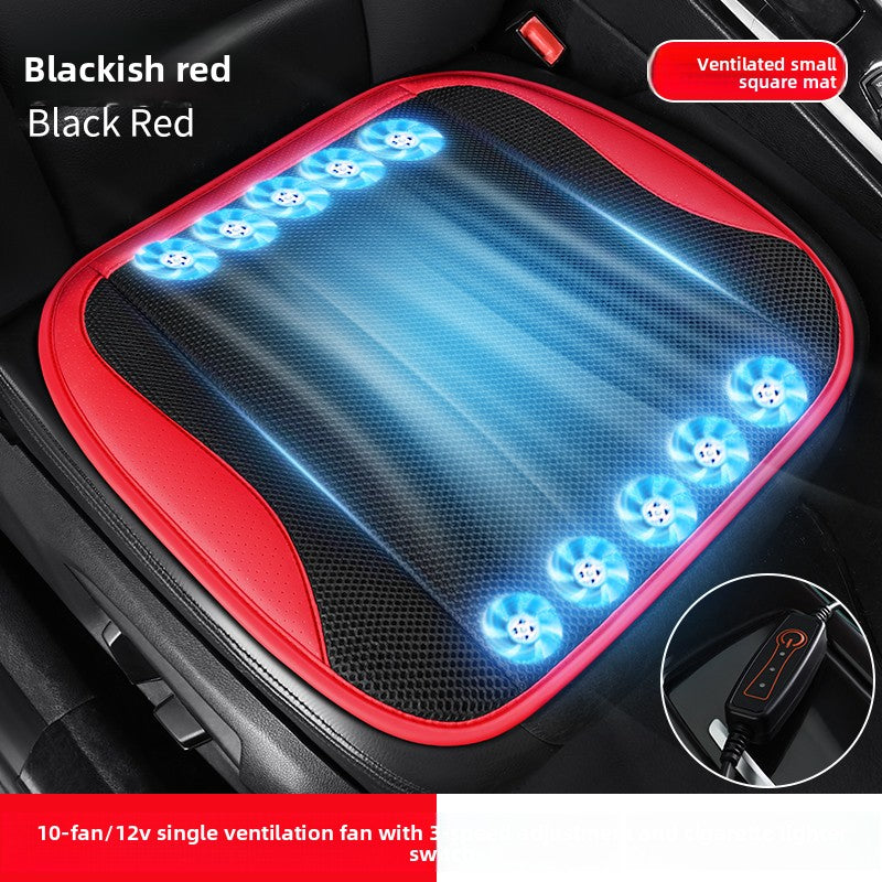 USB Car Ventilated Seat Cushion with Fan