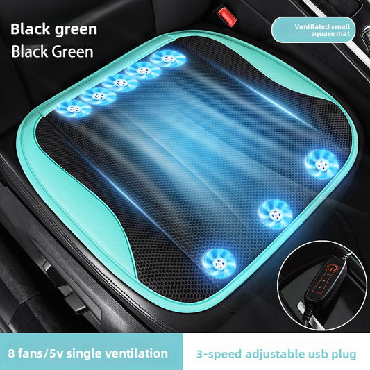 USB Car Ventilated Seat Cushion with Fan
