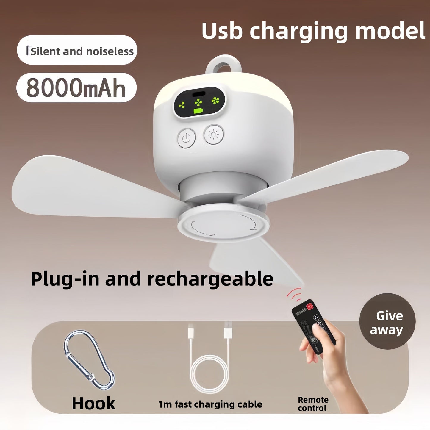 USB ceiling fan