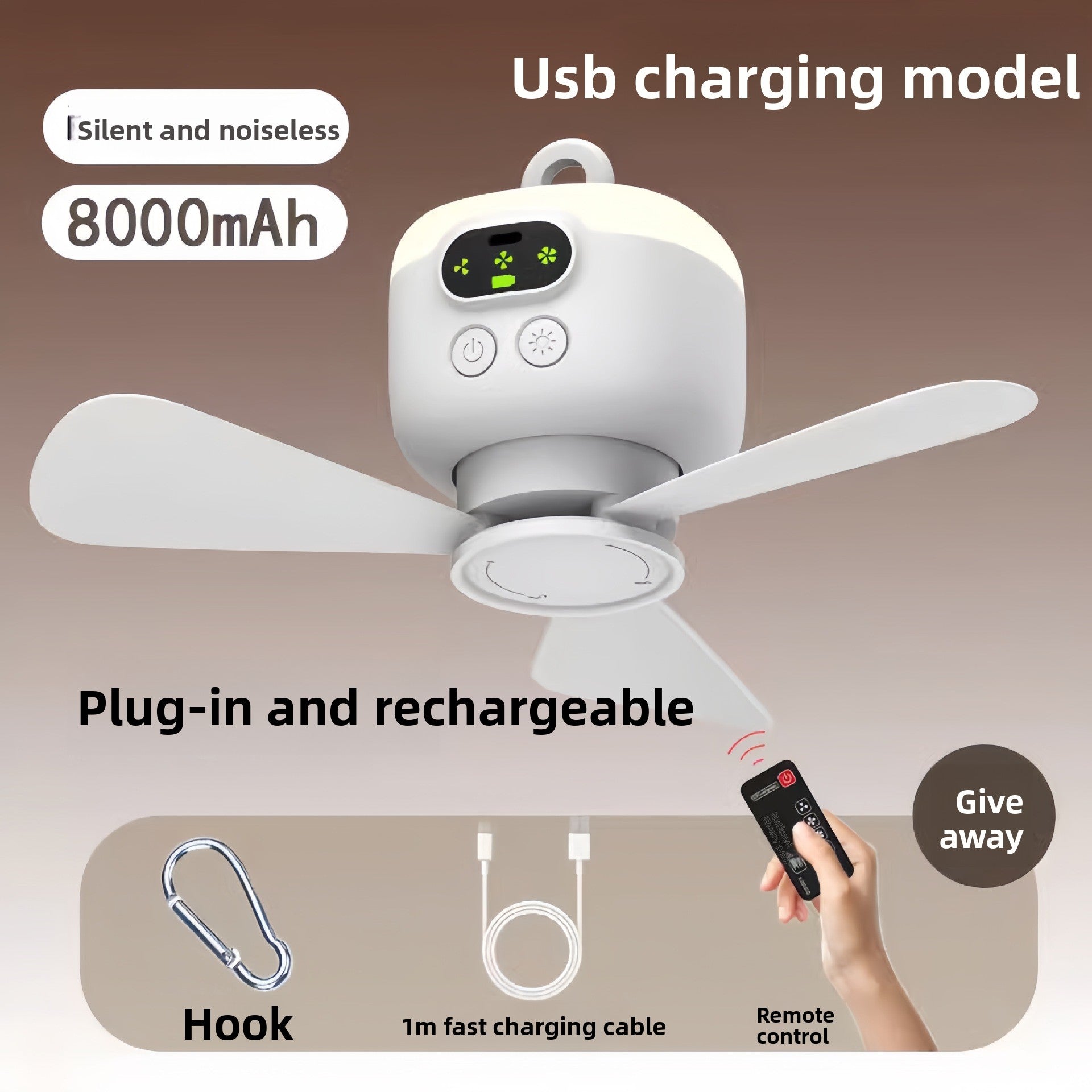 USB ceiling fan