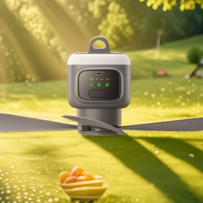 USB-Charged Mini Hanging Fan