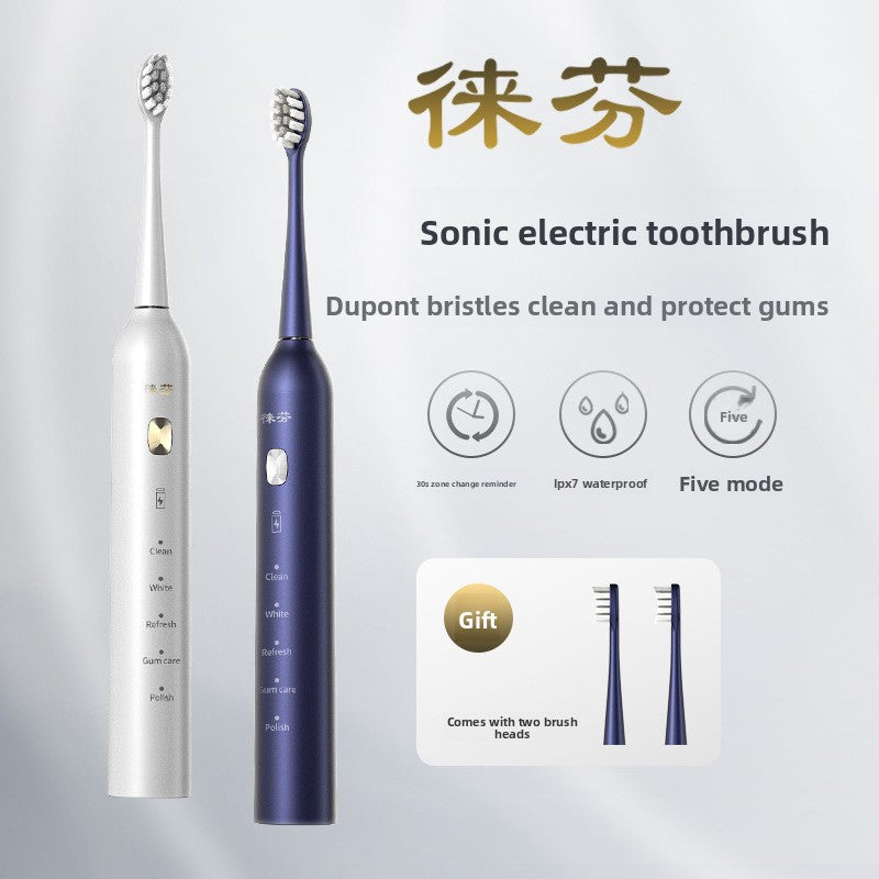 Usb-charged smart home toothbrush