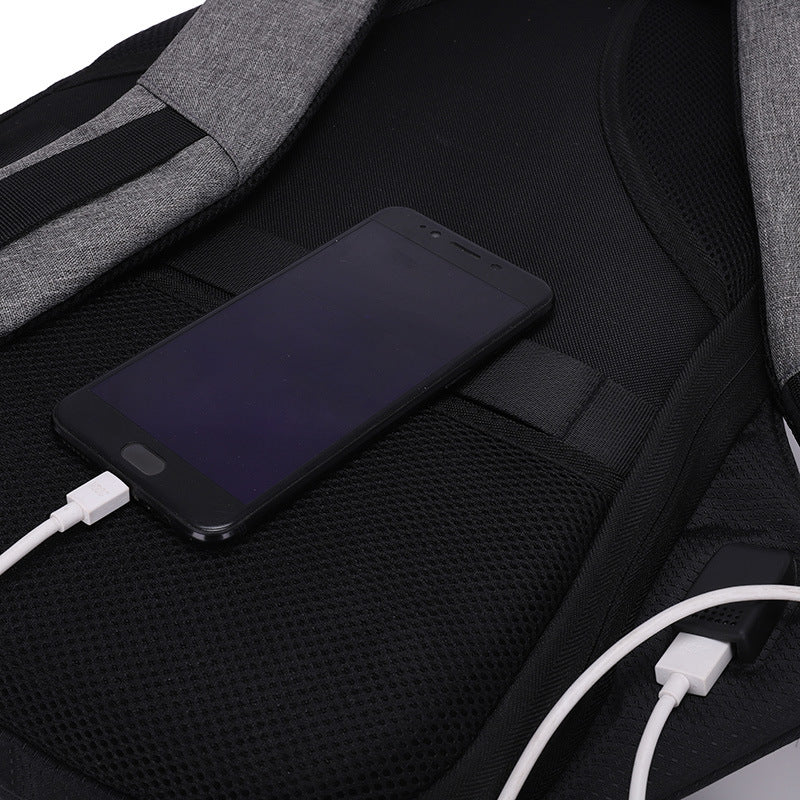USB charger e-commerce backpack