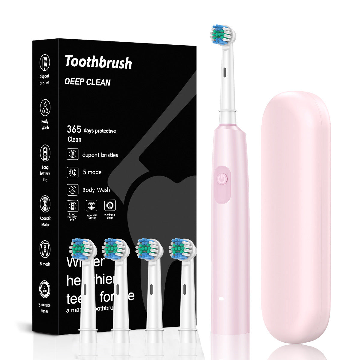 USB charging cleaning toothbrush