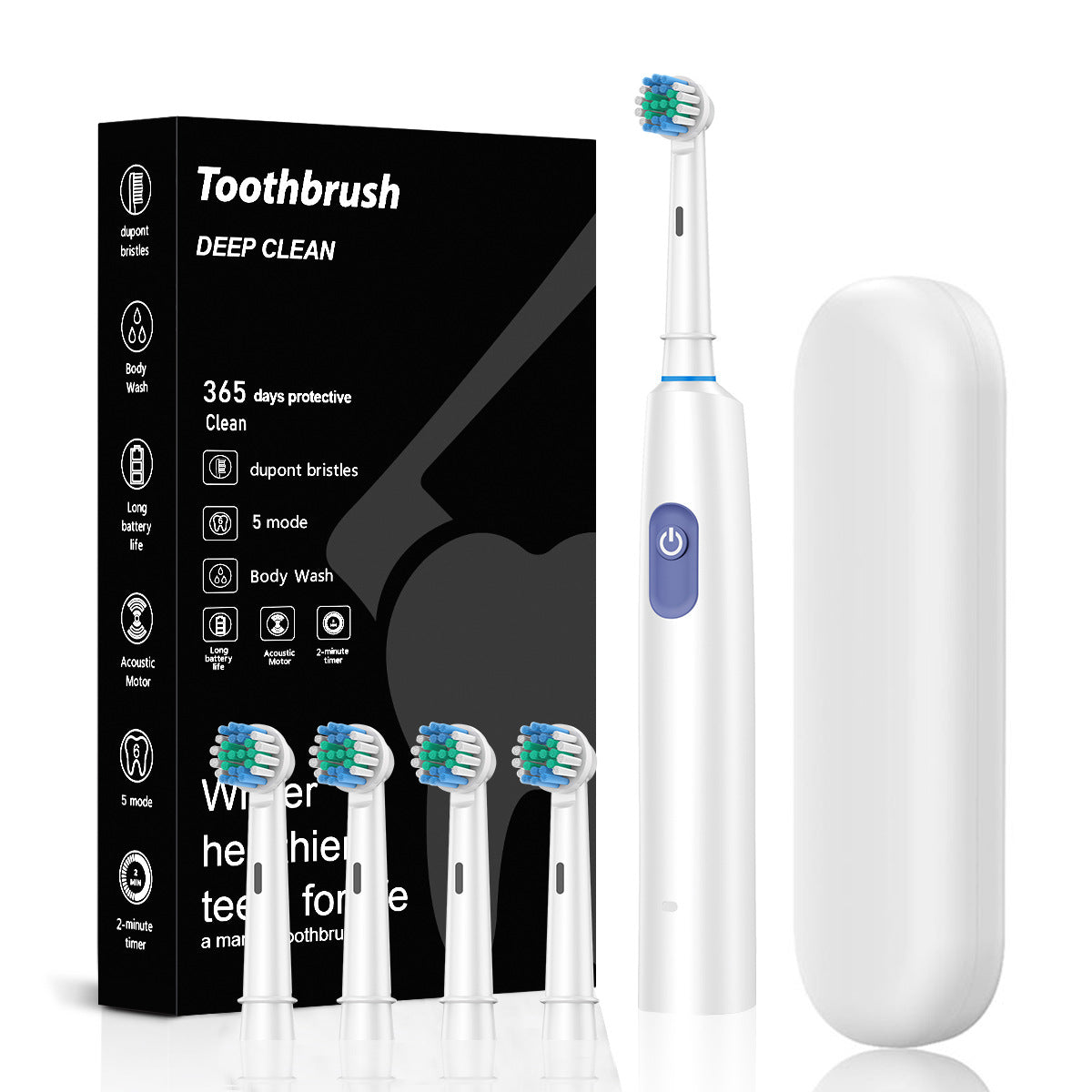 USB charging cleaning toothbrush