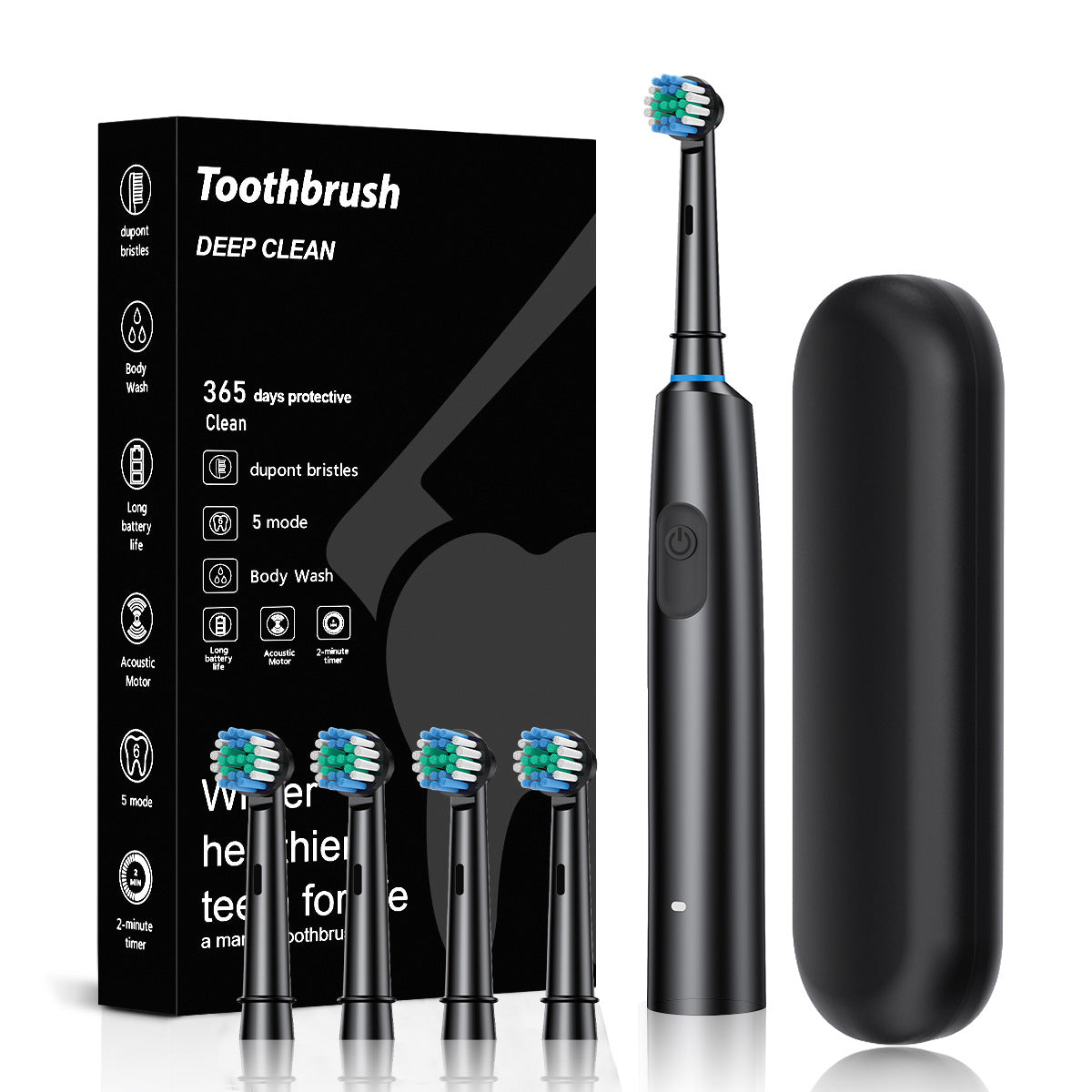 USB charging cleaning toothbrush