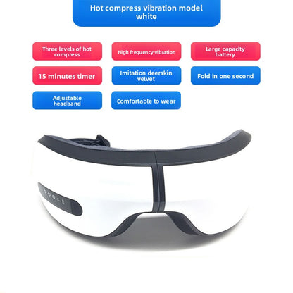 USB Charging Eye Massager with Heat Therapy
