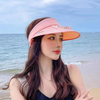USB Charging Fan Sun Hat Adjustable Brim Summer Unisex