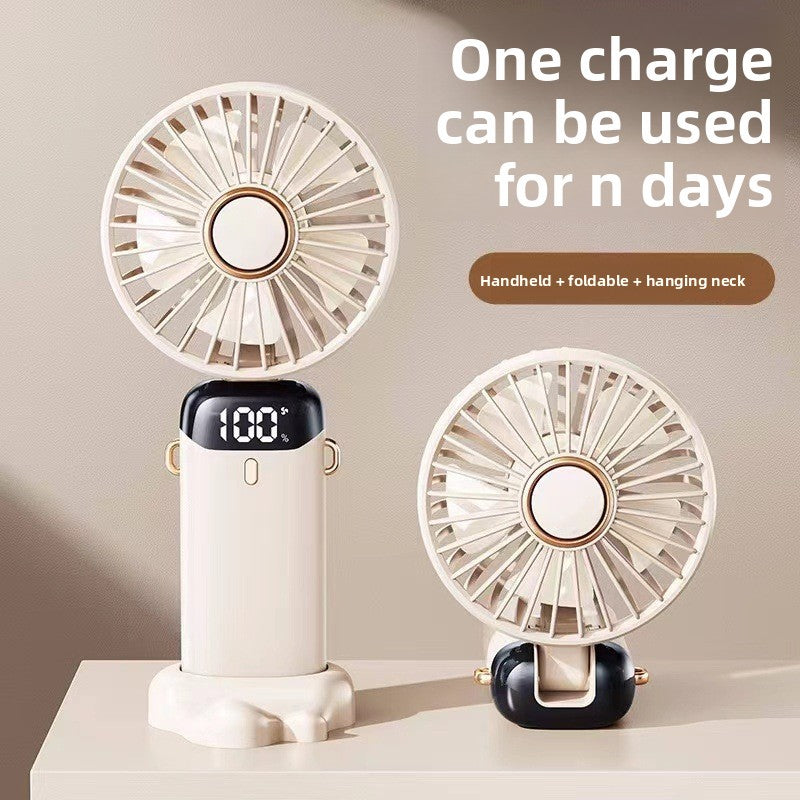 USB charging handheld fan