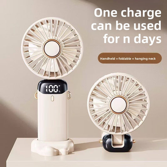 USB charging handheld fan