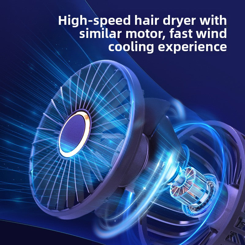 USB charging handheld fan