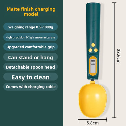 USB charging kitchen baking pet food weighing scale