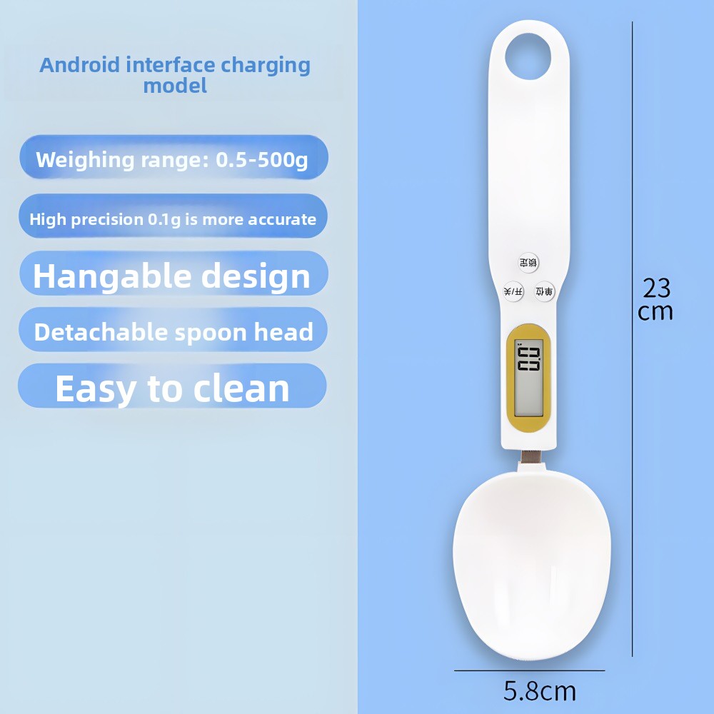 USB charging kitchen baking pet food weighing scale