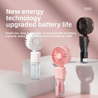 Usb charging portable hydrating mini fan