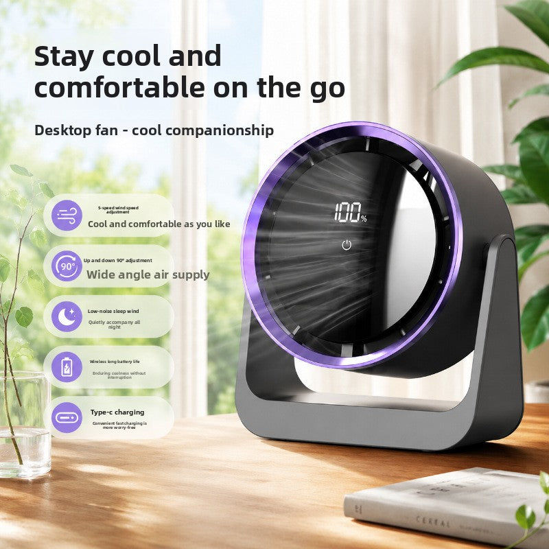 USB Charging Silent Desktop Fan