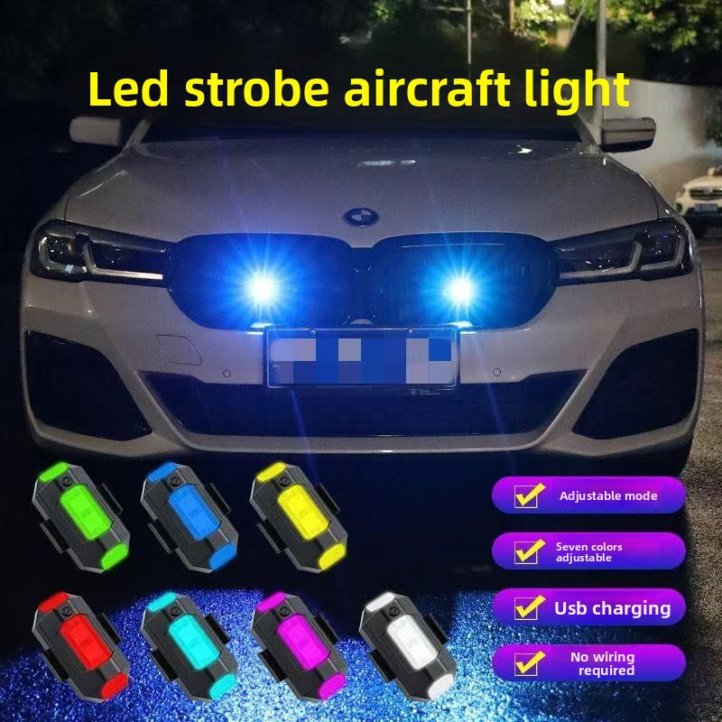USB Charging Wireless Strobe Warning Light