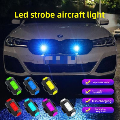 USB Charging Wireless Strobe Warning Light
