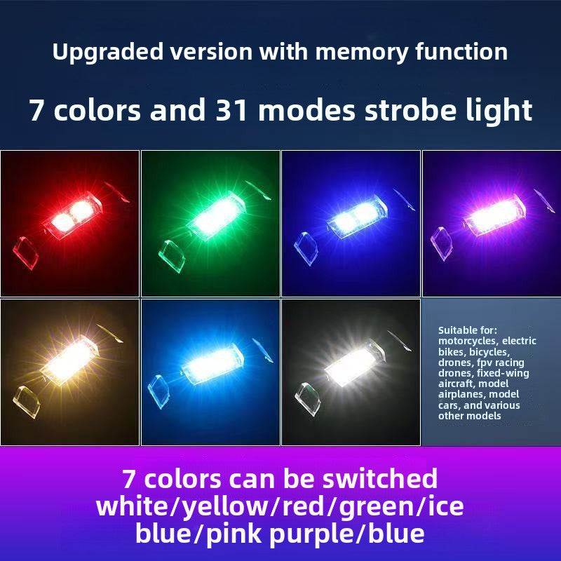 USB Charging Wireless Strobe Warning Light