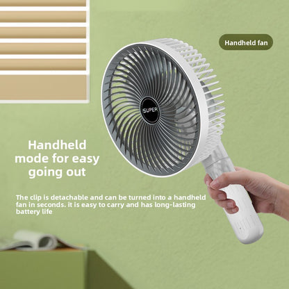 USB Clip Desk Fan with Adjustable Speeds