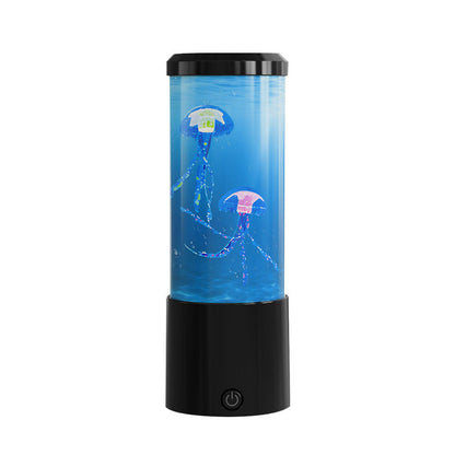USB Color-Changing Jellyfish Night Light with Remote Control