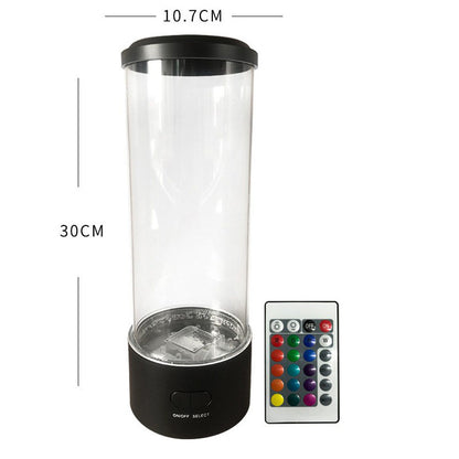 USB Color-Changing Jellyfish Night Light with Remote Control
