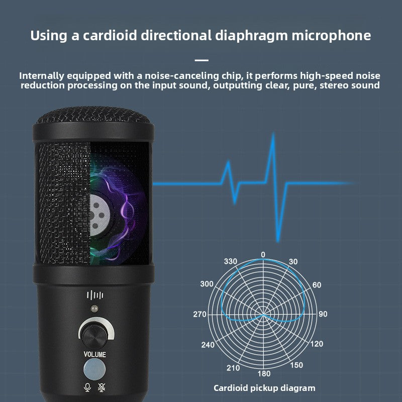 USB condenser microphone suit