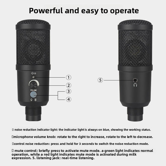 USB condenser microphone suit