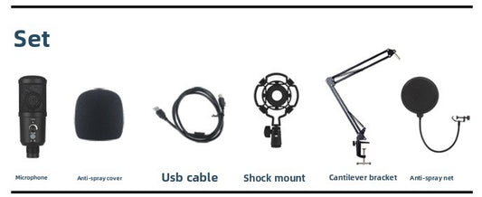 USB condenser microphone suit