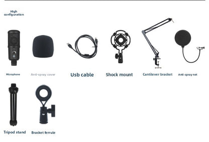 USB condenser microphone suit