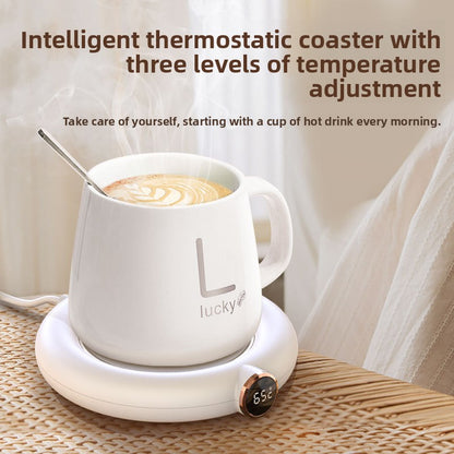 USB constant temperature coaster
