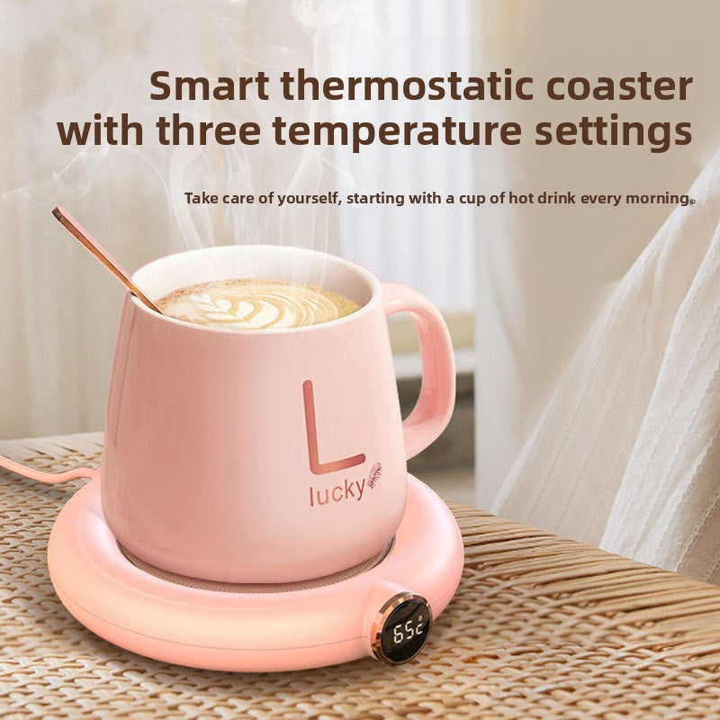 USB constant temperature coaster