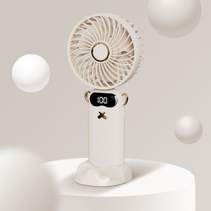 USB Desk Fan with Digital Display