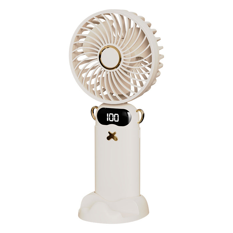 USB Desk Fan with Digital Display