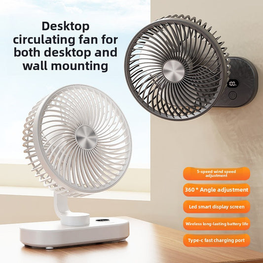 USB Desktop Charging Fan
