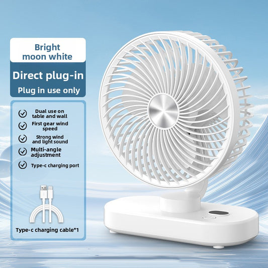 USB Desktop Charging Fan