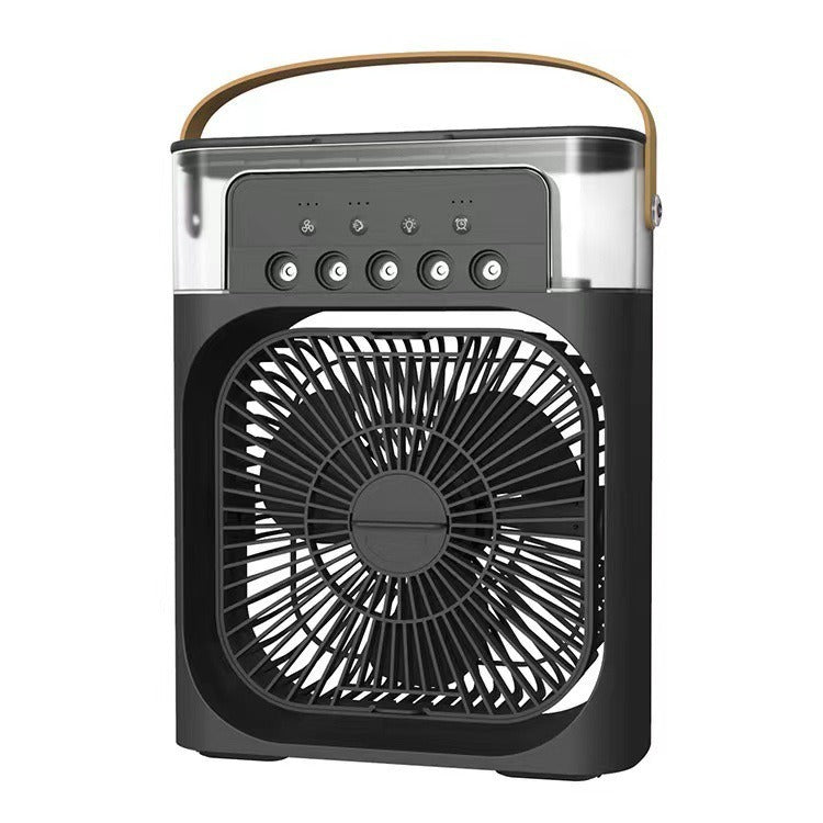 USB Desktop Humidifier Fan with Mist Spray Function