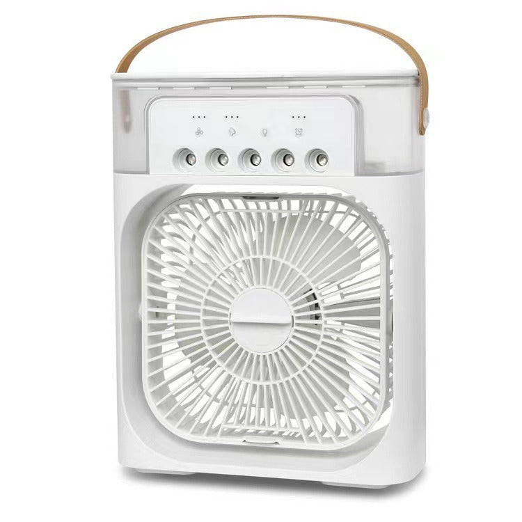 USB Desktop Humidifier Fan with Mist Spray Function