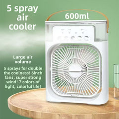 White five-hole fan