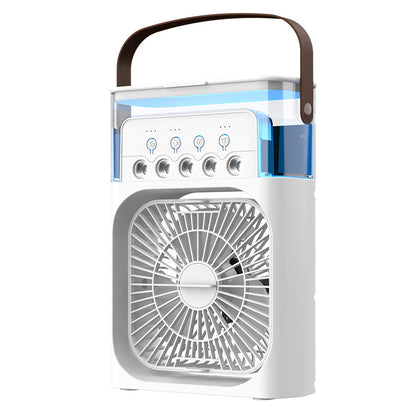 USB Desktop Humidifying Fan with Ambient Light