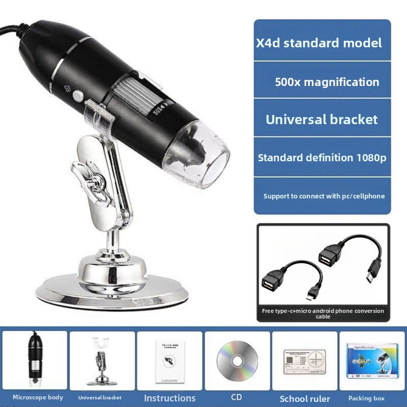 USB Digital Microscope 1600X
