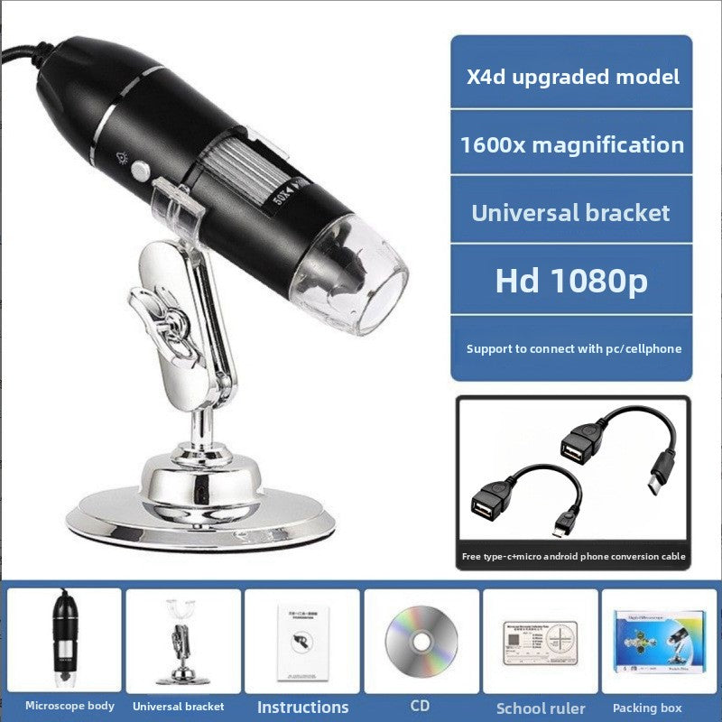 USB Digital Microscope 1600X